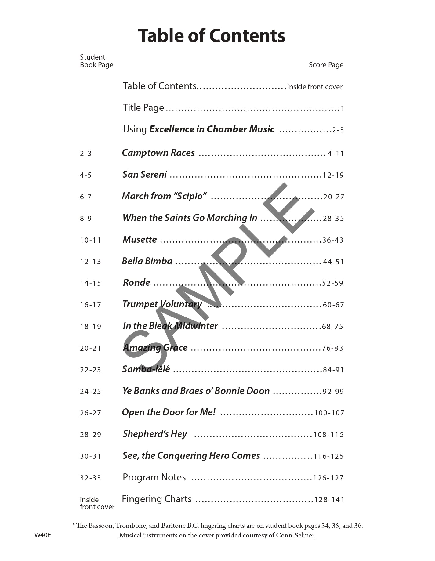 Excellence In Chamber Music - Trumpet/Baritone Treble Clef Book 1