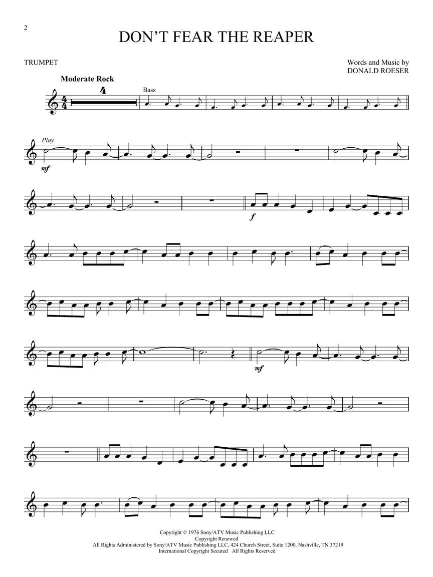 Classic Rock For Trumpet Play Along Book/Ola