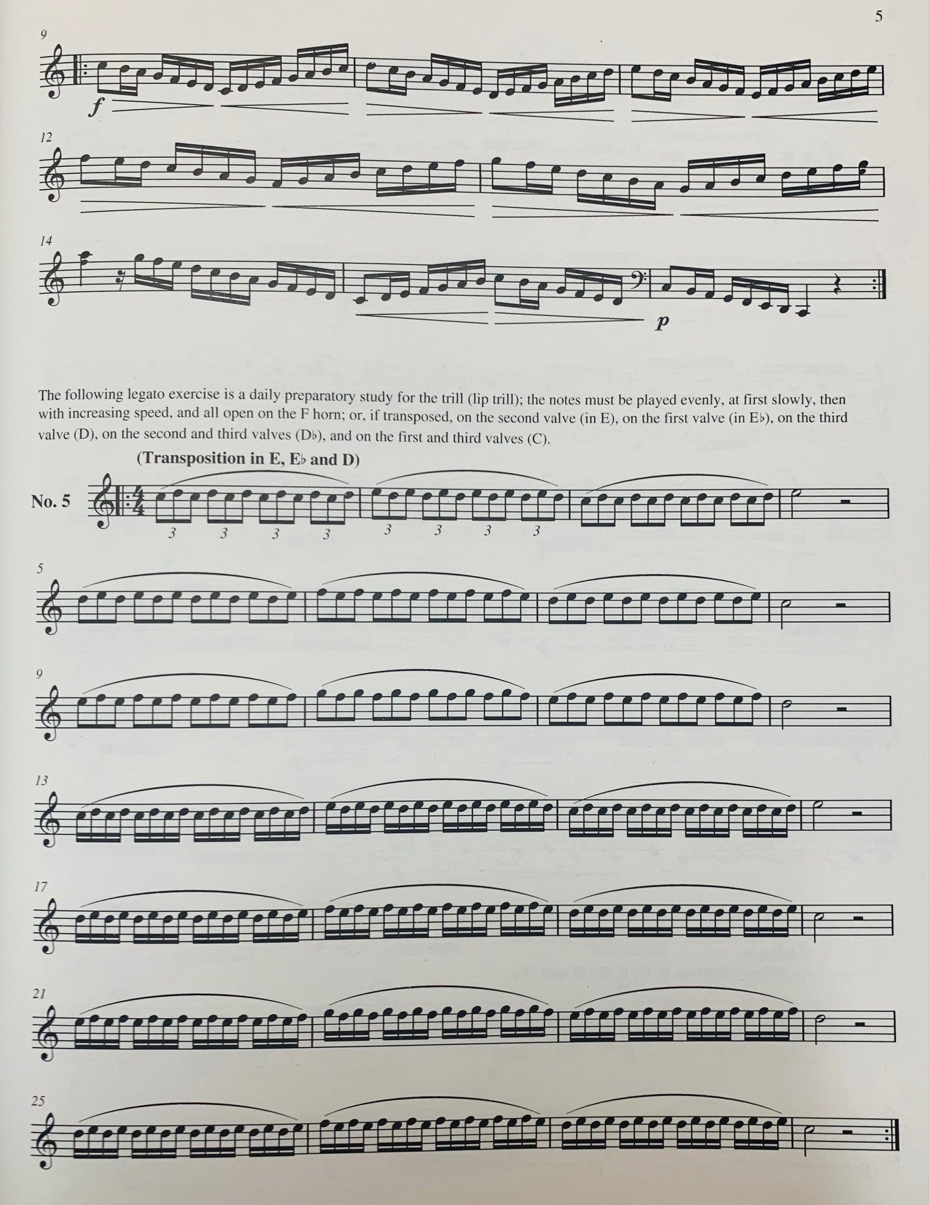 Georg Kopprasch - 60 Selected Studies - Book 1 French Horn Book/Ola
