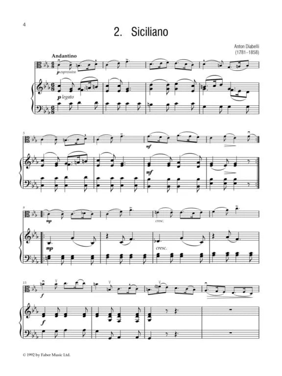 First Repertoire For Viola - Book 3