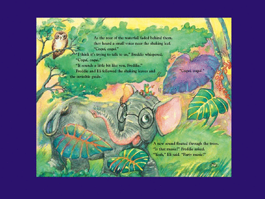 Freddie the Frog and the Invisible Coqui Hardcover Book/Cd