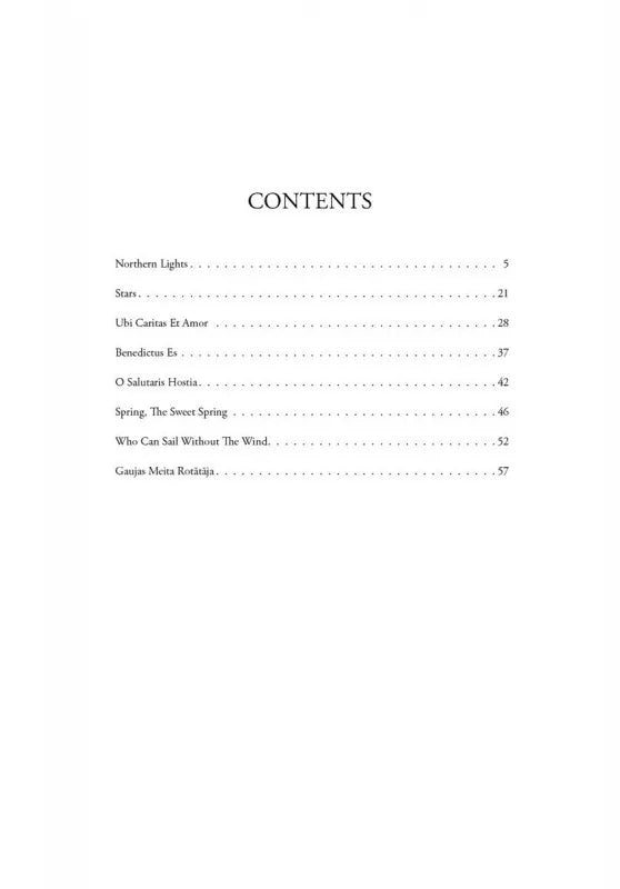 Eriks Esenvalds - Choral Anthology 3 Upper Voices Choral Score Book