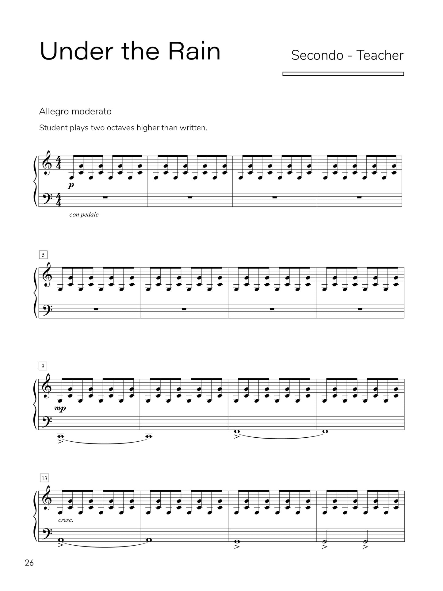 Piano Safari - Melodic Explorations Book 1 (8 Elementary Duets)