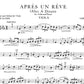 Faure Gabriel - Apres Un Reve for Viola and Piano Book