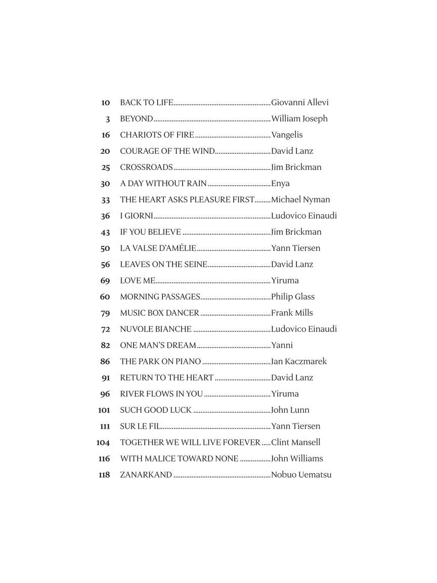 Beautiful Easy Piano Instrumentals Book