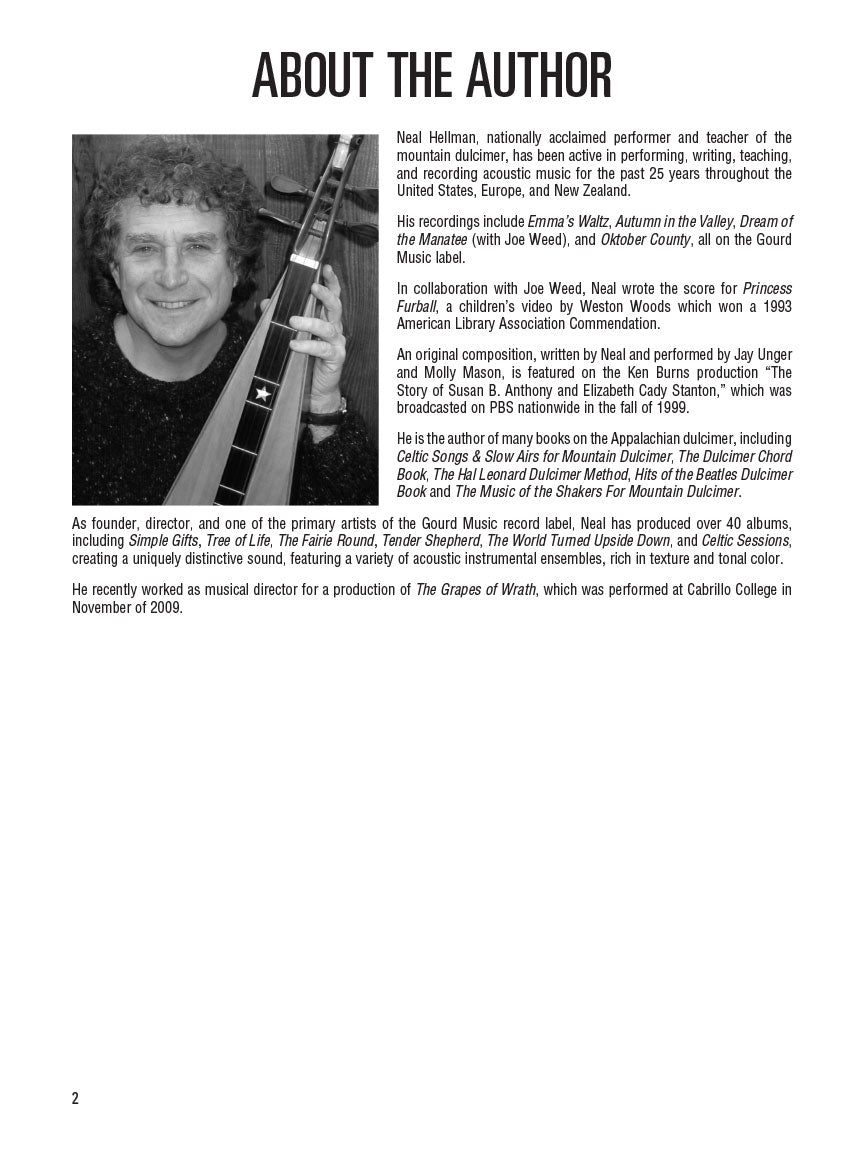 Hal Leonard Dulcimer Method Book (2nd Edition)