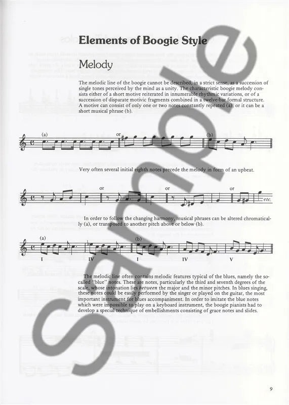 Boogie Woogie Hanon Book (Revised Edition)