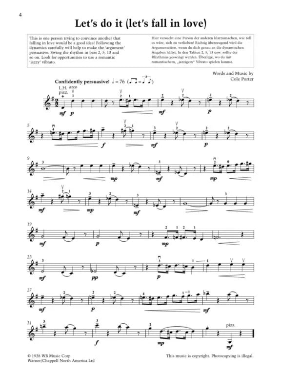 Jazz Technique Takes Off- Violin Book (15 Intermediate Studies)