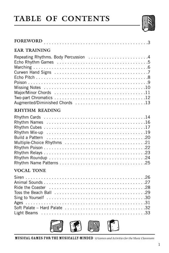 Musical Games For The Musically Minded K-8