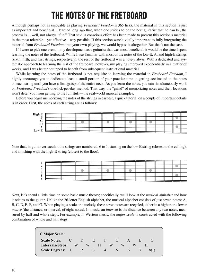 Fretboard Freedom Book/Ola