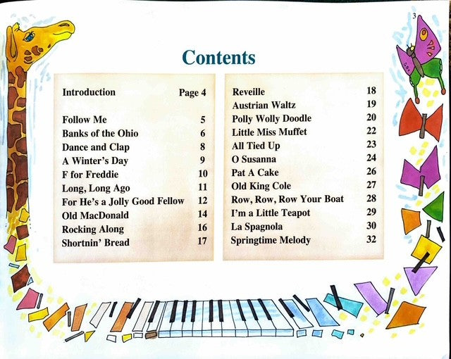 Progressive Keyboard For Little Kids - Songbook B (Book/Ola)