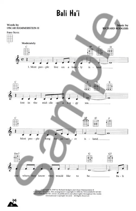 Jumpin Jims - Ukulele Island: 31 Tropical Tunes for Ukulele Book