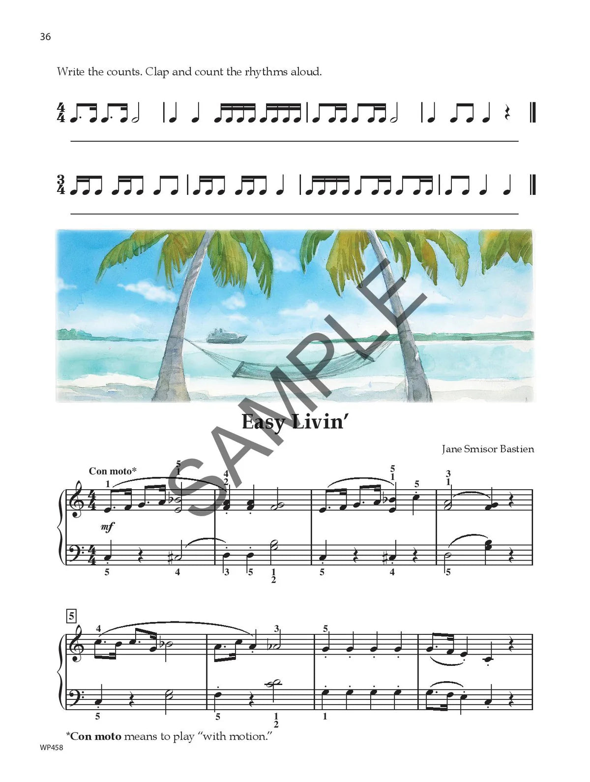 Bastien New Traditions - All In One Piano Course Level 4A Book