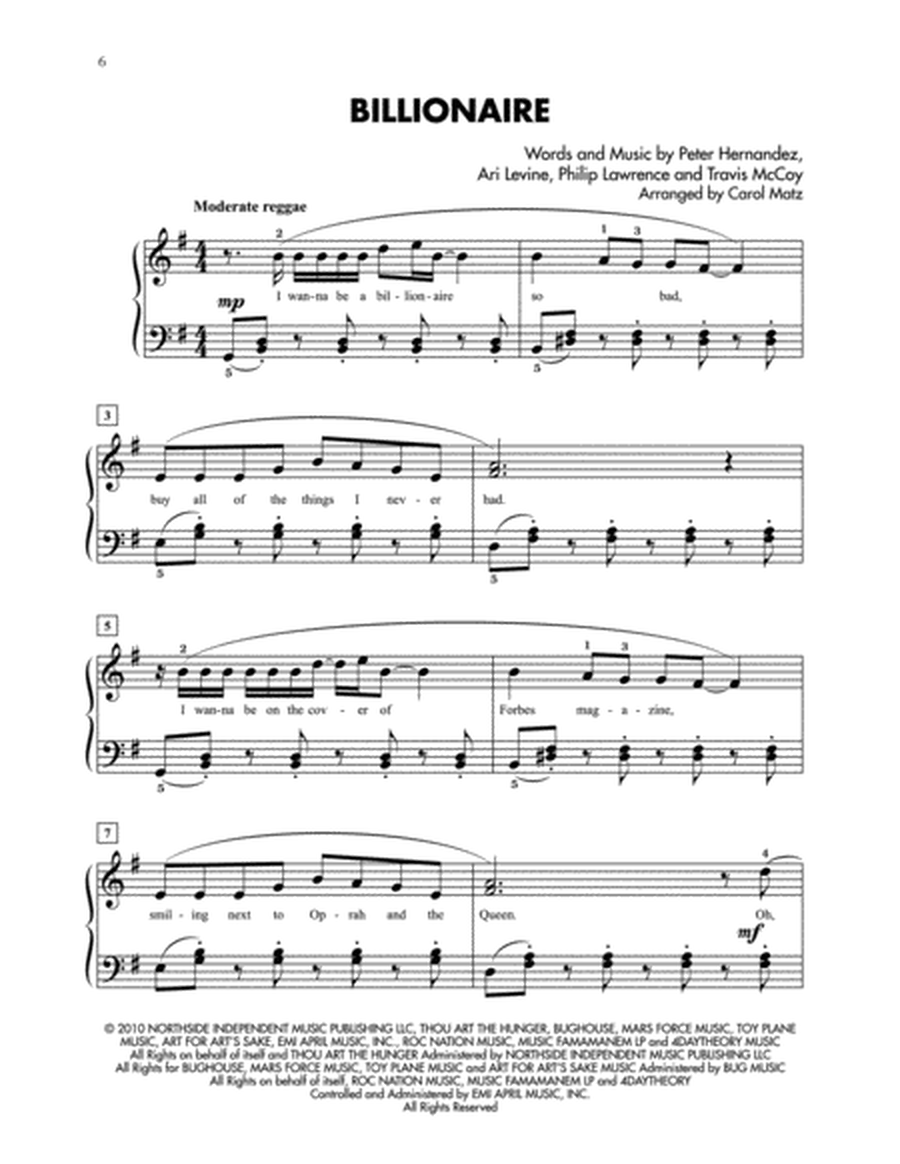 Current Hits For Students Piano Book 3 (8 Selections for Intermediate Pianists)