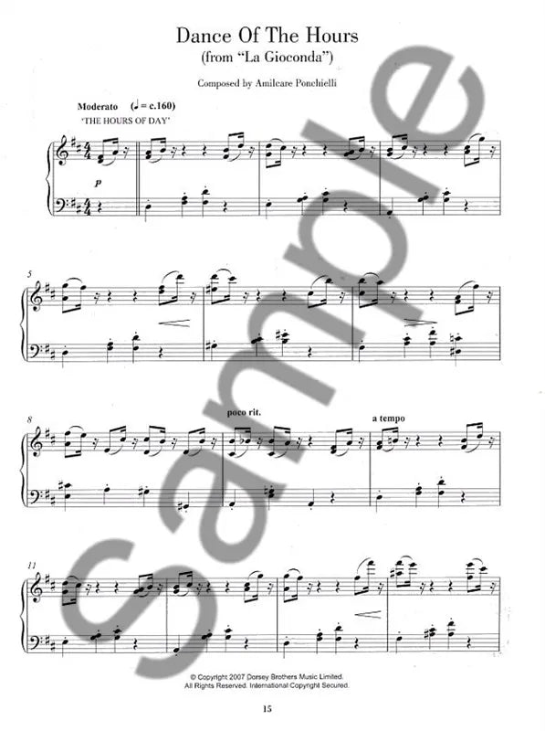 Great Piano Solos - Classical Chill Out Book (41 Pieces)