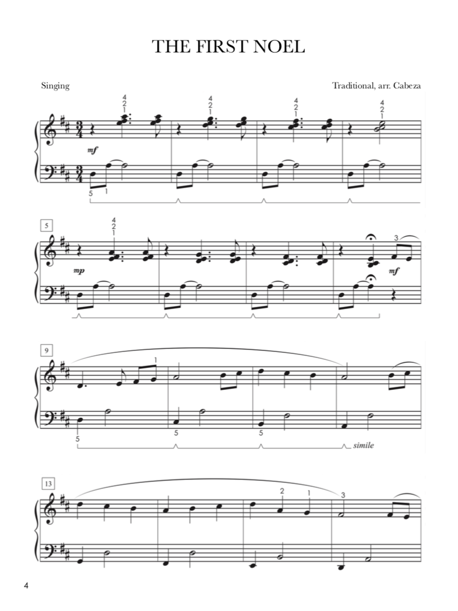 Piano Safari - The Joy of Christmas Book 3 with Audio (Intermediate)