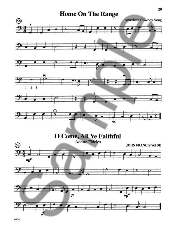 The ABCs of Cello - Easy Piano Accompaniment for Book 1