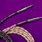 Ernie Ball 7.5 Metre Braided Straight / Angle Instrument Cable (Black/Red)