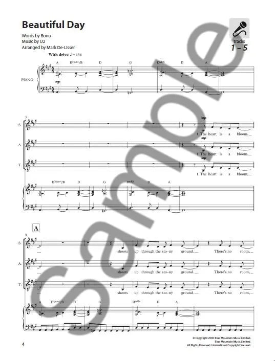Sing Out - Book 4 Mixed Voice SAT Choirs Book and Audio