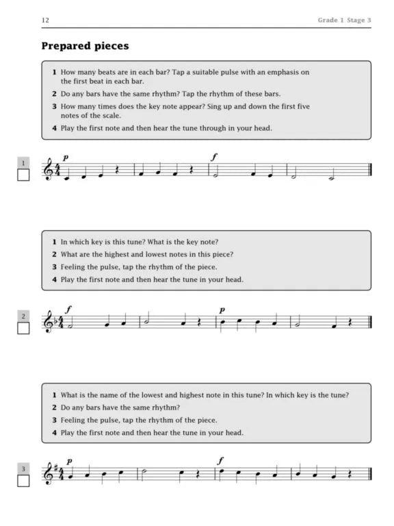 Improve Your Sight Singing! Grade 1-3 (New Edition)
