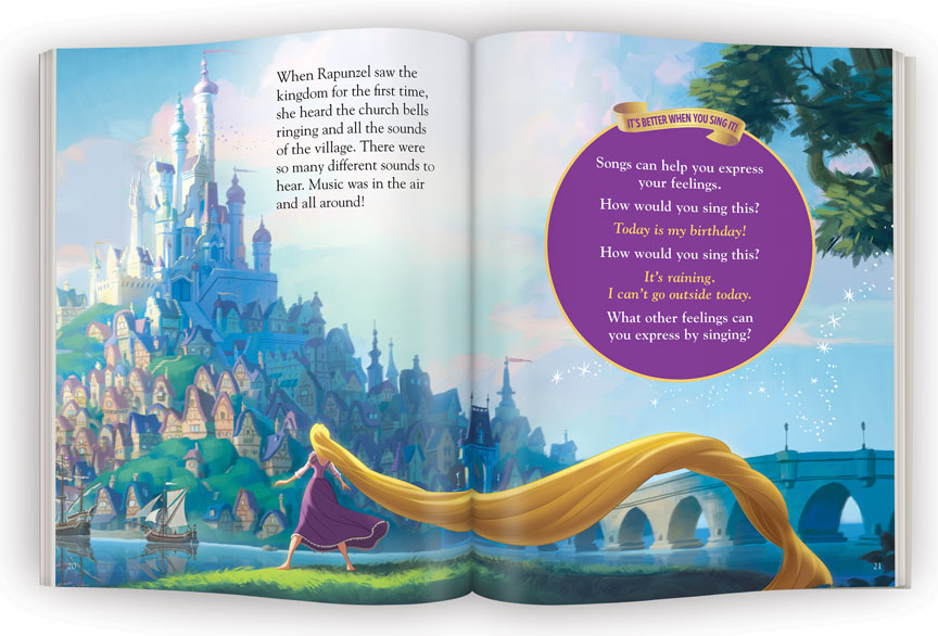 Tangled - It's Better When You Sing It, A Musical Exploration Hardcover Book/Olm