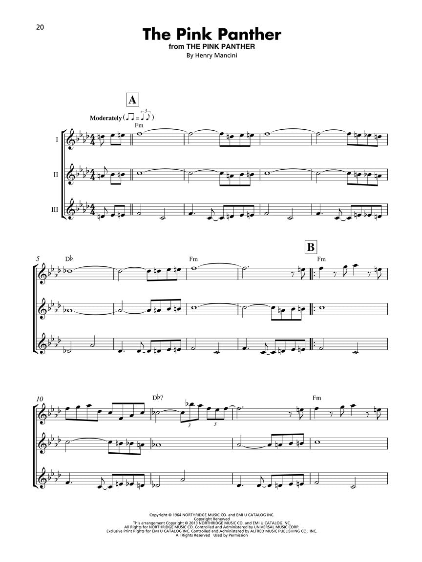 Theme Music Ukulele Ensemble Early Intermediate