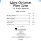HLSPL - More Christmas Piano Solos Prestaff Book/Cd