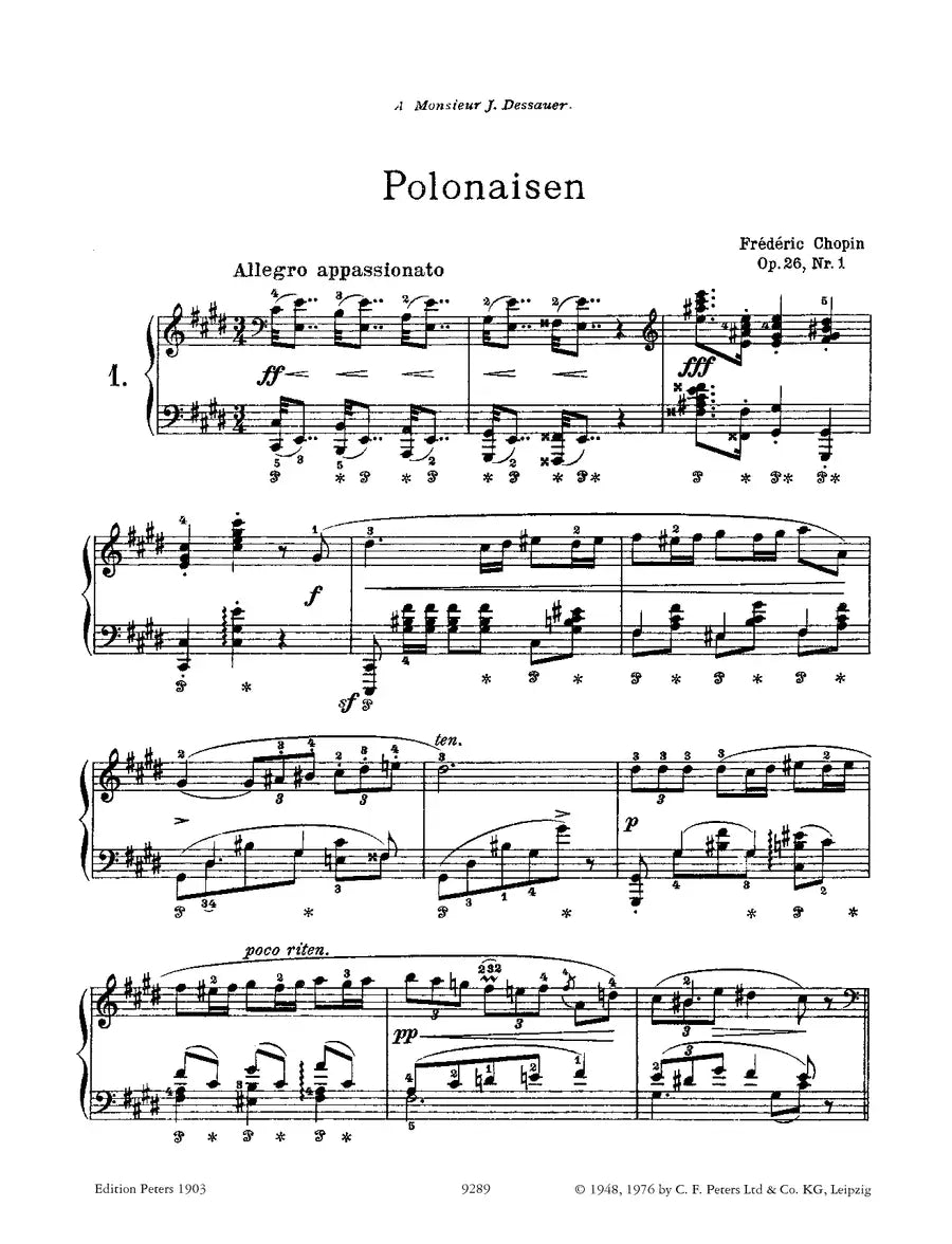 Chopin - Polonaises For Piano Ed Scholtz/Pozniak