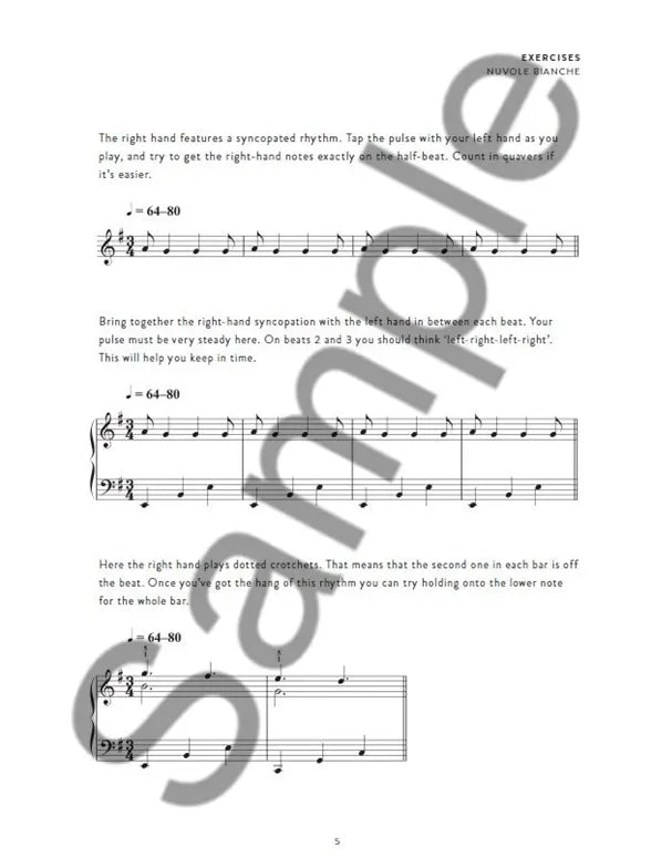 Ludovico Einaudi - Graded Pieces for Piano Grade 3-5 Book
