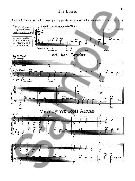 Sedlon Accordion Method Book 1A