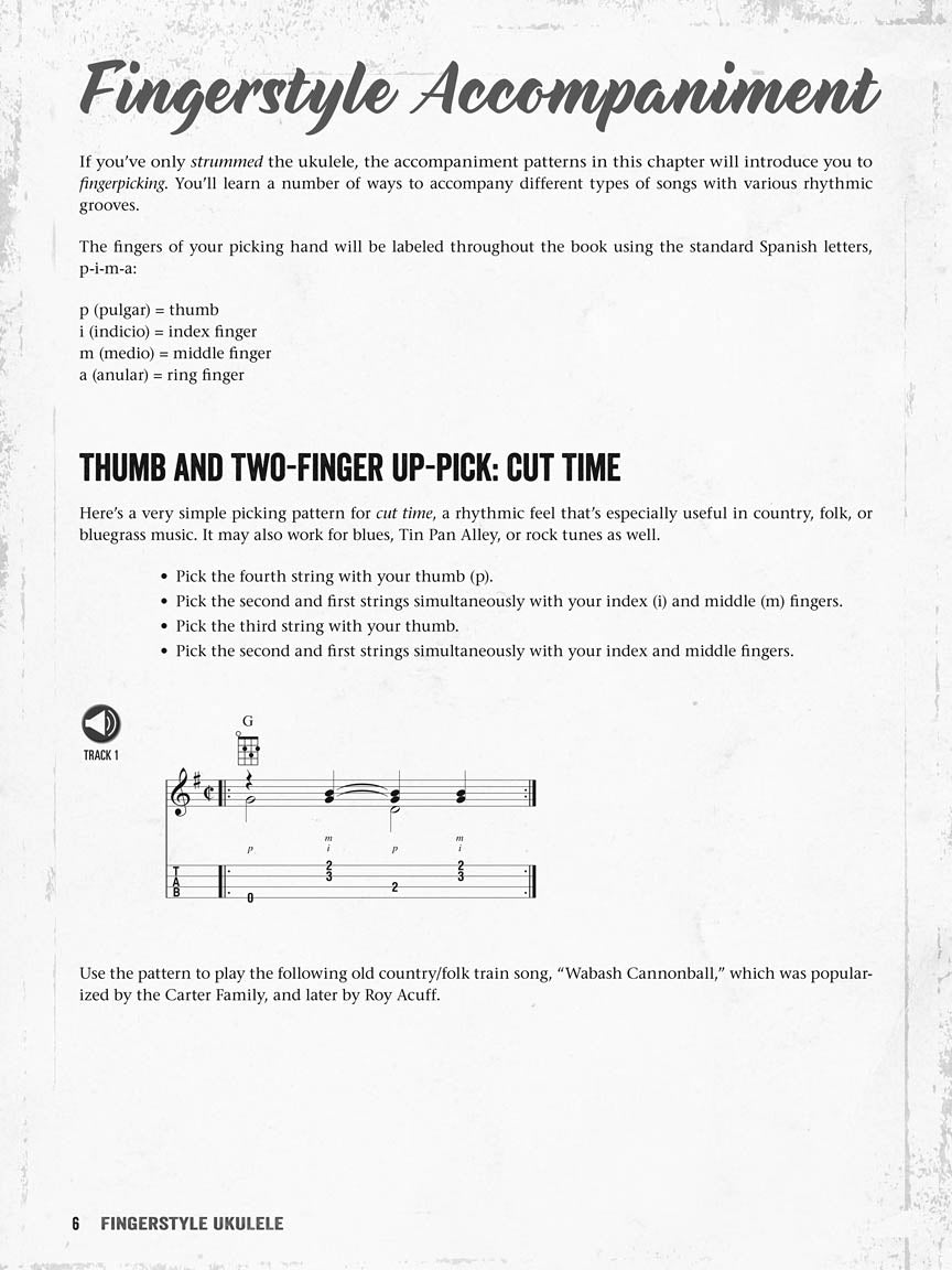 Fingerstyle Ukulele Book/Ola