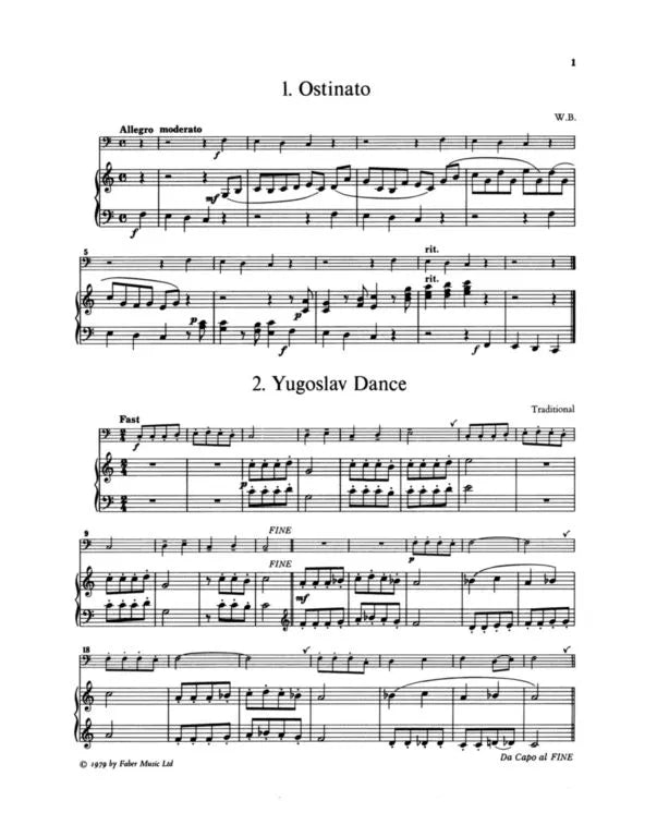 First Book Of Bassoon Solos Book (28 Pieces)