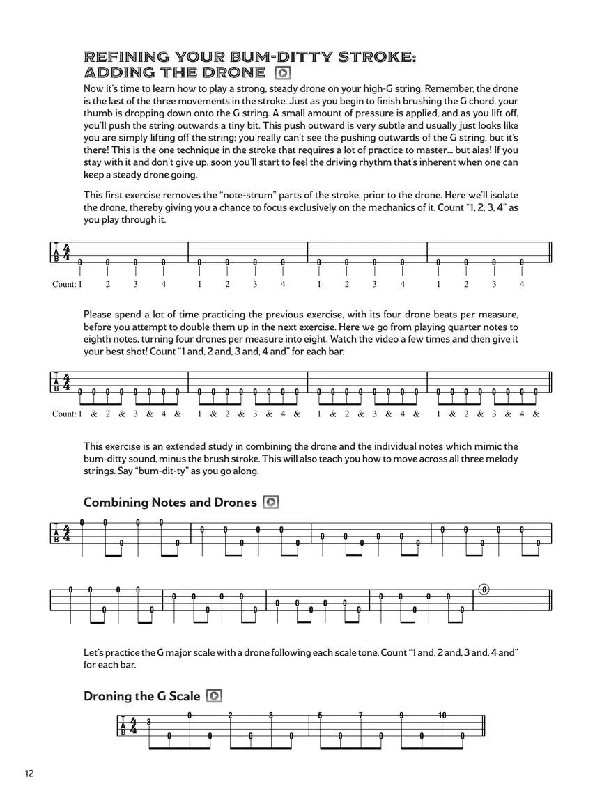 Lil' Rev Teaches Clawhammer Ukulele Book/Olm
