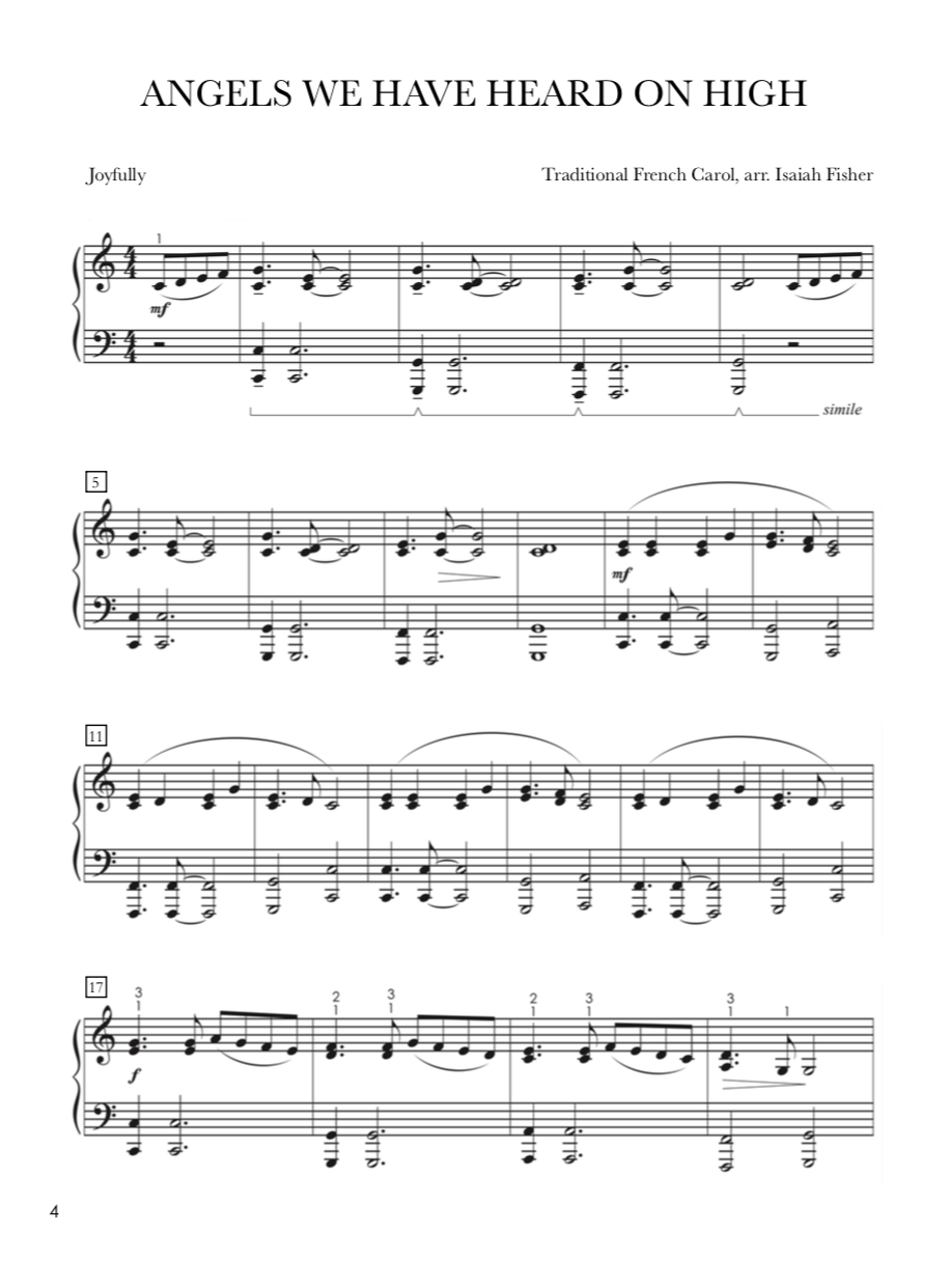 Piano Safari - The Joy of Christmas Book 4 with Audio (Intermediate to Late Intermediate)