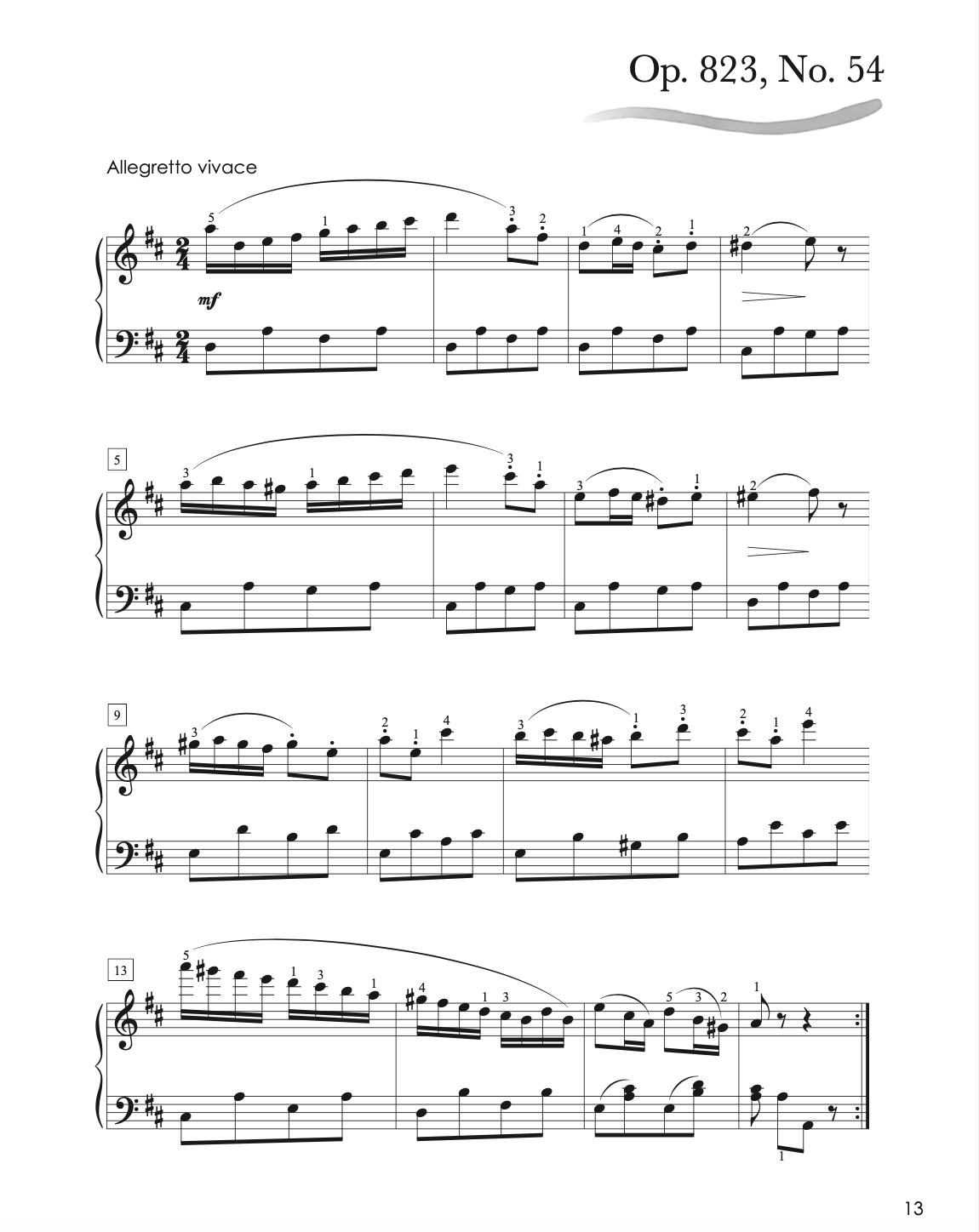 Piano Safari - Czerny Etudes for the Progressing Pianist Book 2