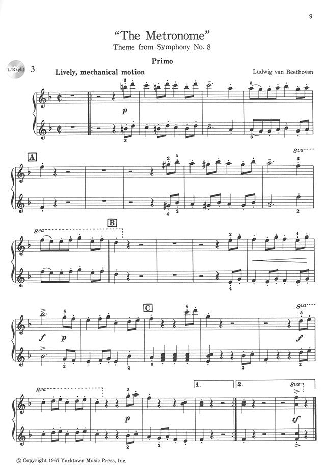 The Joy Of Piano Duets Book/Ola (34 Duets)