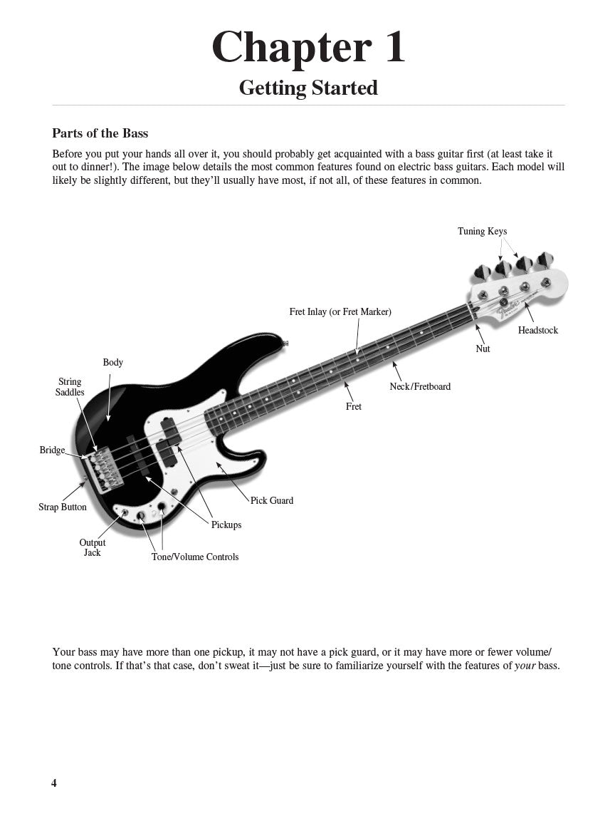 Teach Yourself To Play Bass Book