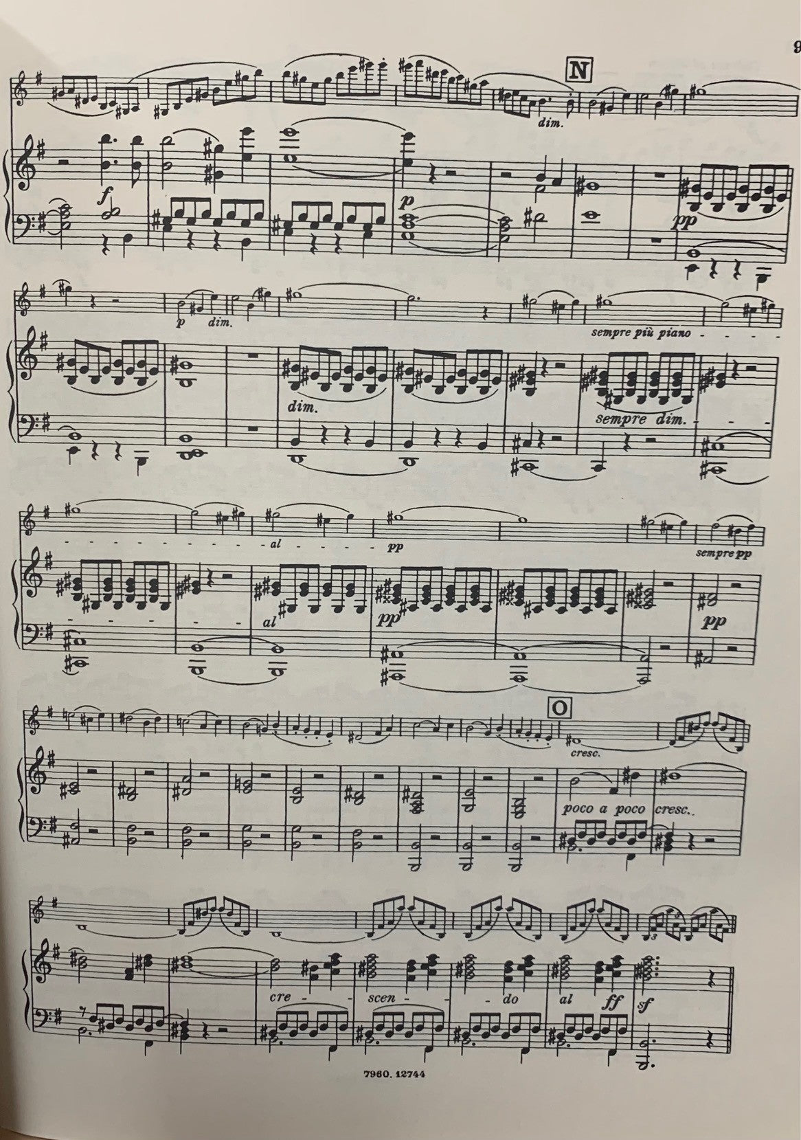 Mendelssohn - Violin Concerto E Minor Op 64 Violin/Piano Book