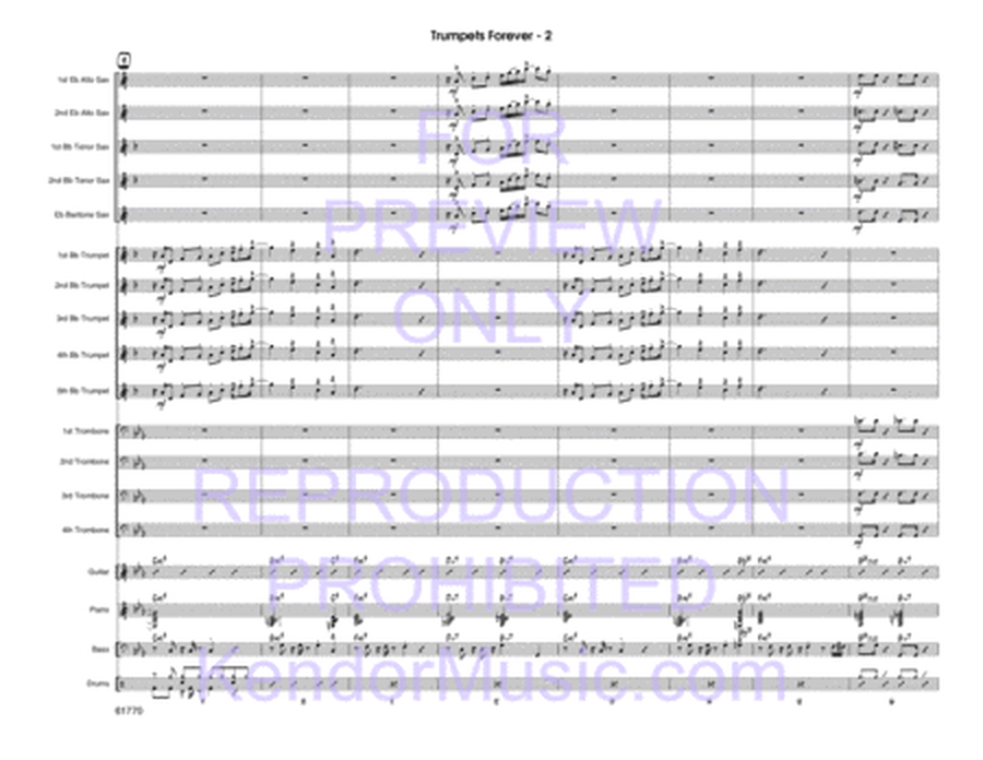 Trumpets Forever - Jazz Ensemble Score/Parts