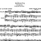 Telemann Sonata in D Major Double Bass with Piano Book