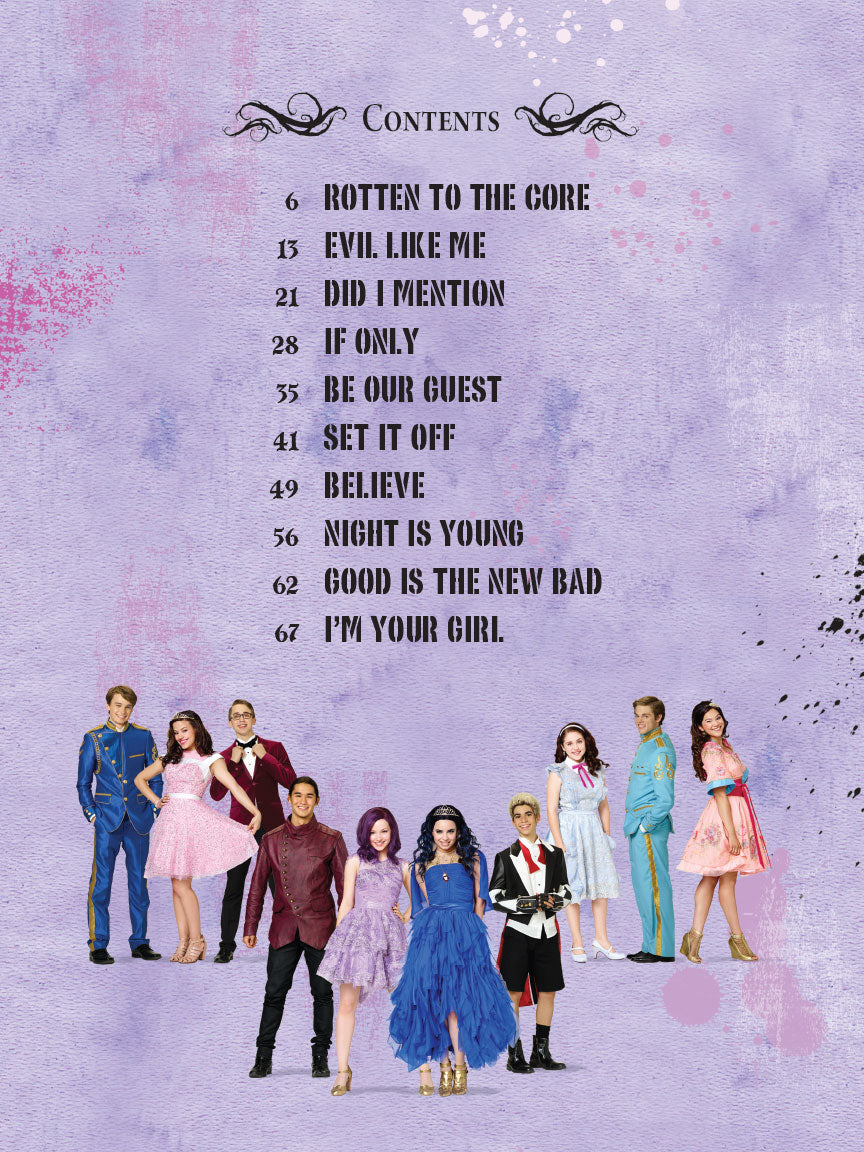 Descendants - Movie Selections Piano/Vocal/Guitar Book