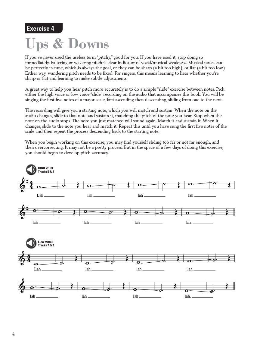 Vocal Exercises Pro Vocal Book/Ola