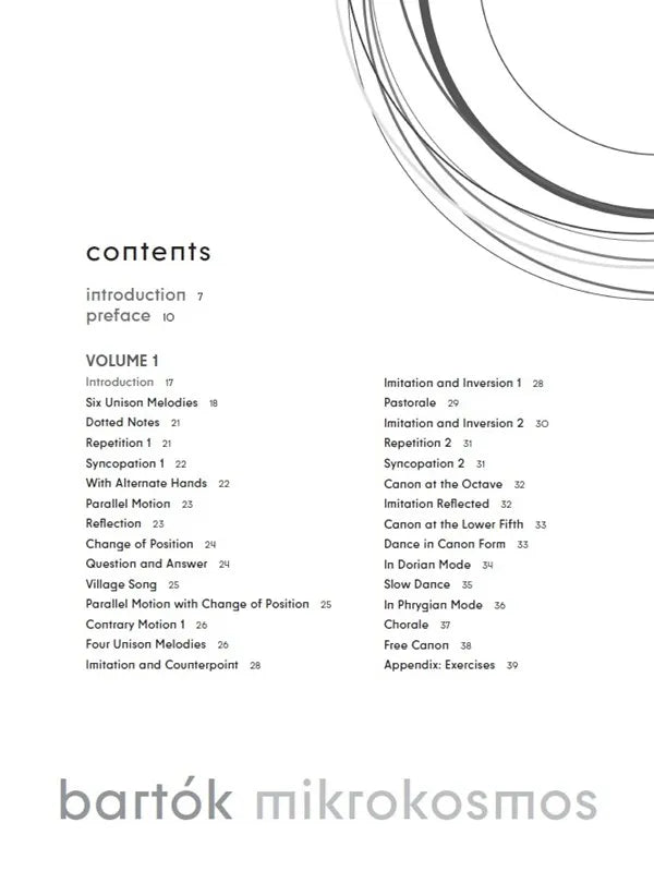 Bartok Mikrokosmos - Complete