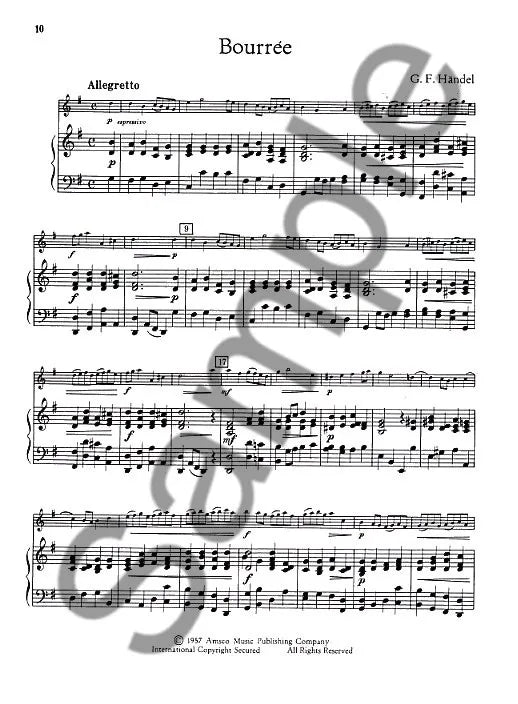 Oboe Solos For Oboe/Piano Efs99