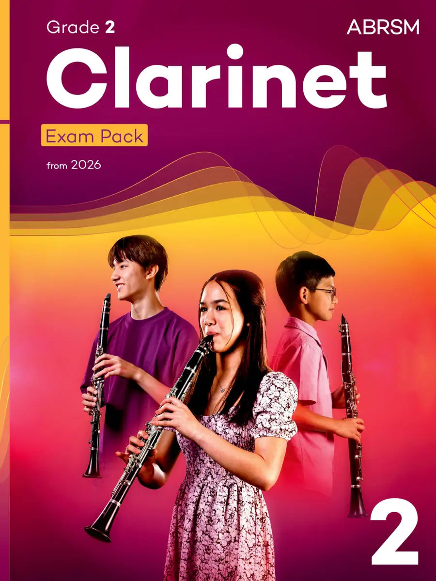 ABRSM - Clarinet Grade 2 Exam Pack Book (2026)