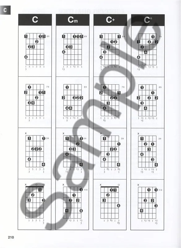 Hal Leonard Guitar Chord Scale Arpeggio Finder Book