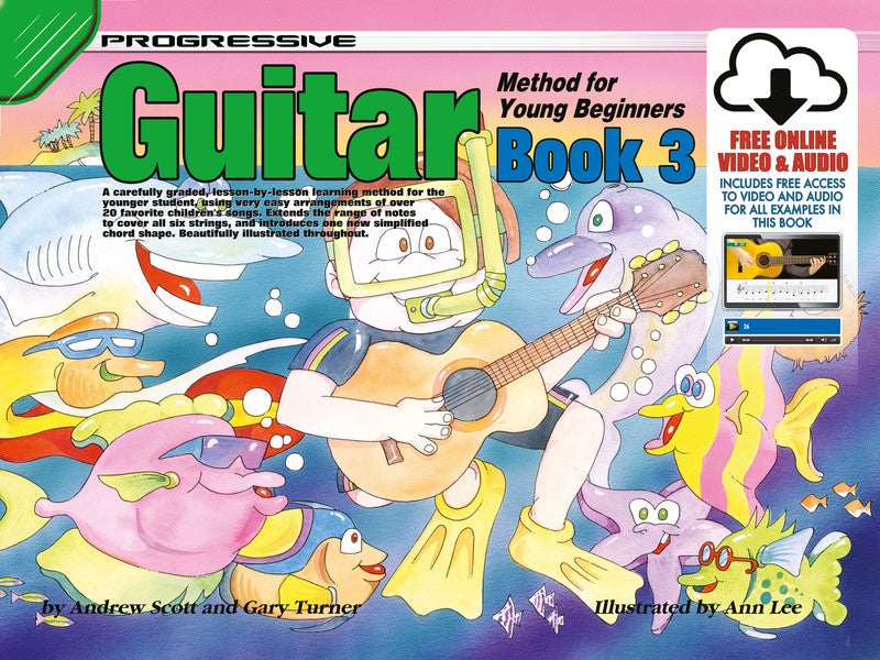 Progressive Guitar Method For Young Beginners - Bundle A (Books 1,2,3)