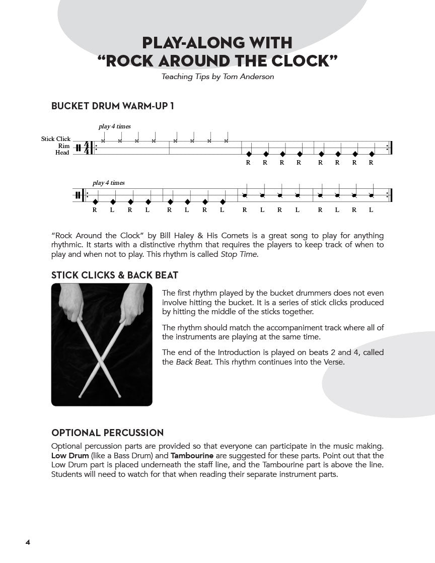 Bucket Blast - Play Along Bucket Drums and Classroom Percussion Teachers Book