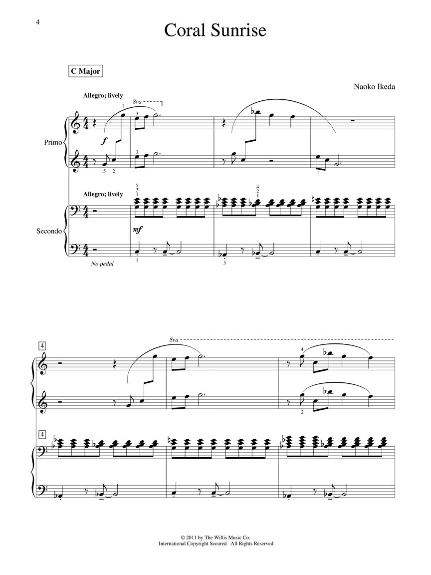 Naoko Ikeda - Duets In Color Book 1
