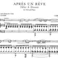 Faure Gabriel - Apres Un Reve for Viola and Piano Book